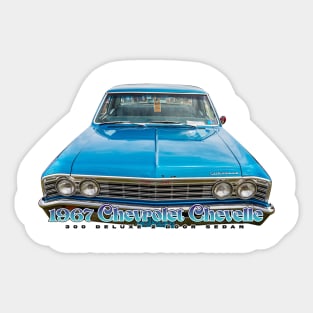 1967 Chevrolet Chevelle 300 Deluxe 2 Door Sedan Sticker